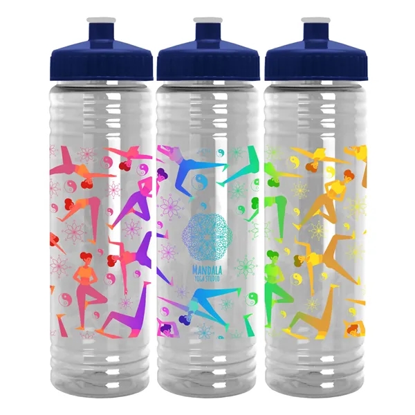 24 oz. Slim Fit Water Bottle with Push-Pull Lid - Digital - 24 oz. Slim Fit Water Bottle with Push-Pull Lid - Digital - Image 14 of 22