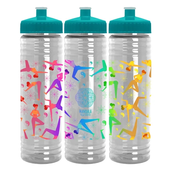 24 oz. Slim Fit Water Bottle with Push-Pull Lid - Digital - 24 oz. Slim Fit Water Bottle with Push-Pull Lid - Digital - Image 15 of 22