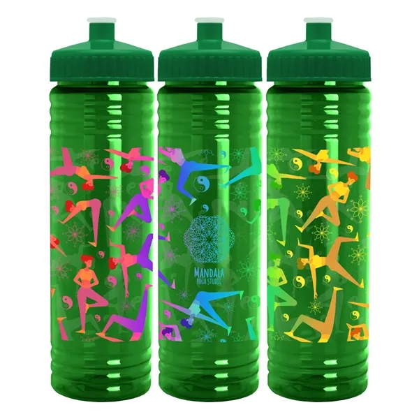 24 oz. Slim Fit Water Bottle with Push-Pull Lid - Digital - 24 oz. Slim Fit Water Bottle with Push-Pull Lid - Digital - Image 16 of 22