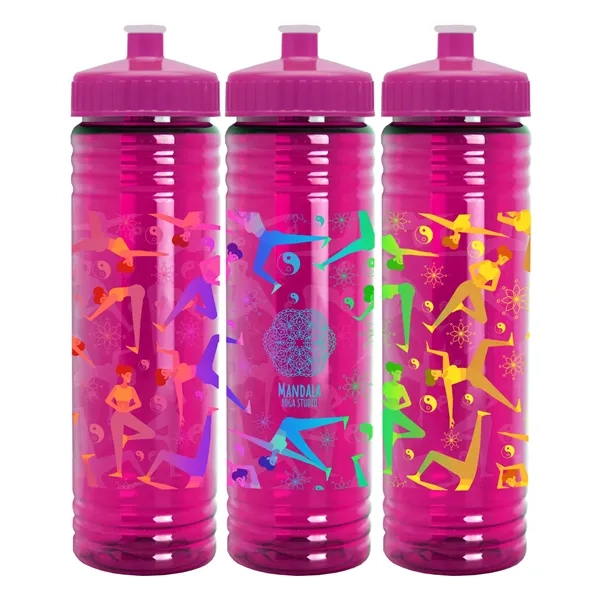 24 oz. Slim Fit Water Bottle with Push-Pull Lid - Digital - 24 oz. Slim Fit Water Bottle with Push-Pull Lid - Digital - Image 17 of 22