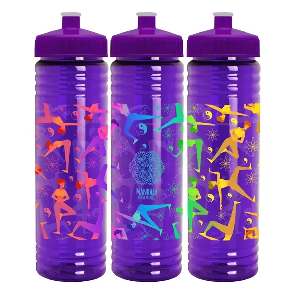 24 oz. Slim Fit Water Bottle with Push-Pull Lid - Digital - 24 oz. Slim Fit Water Bottle with Push-Pull Lid - Digital - Image 20 of 22