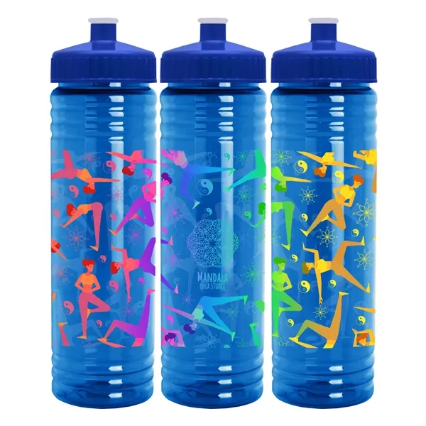 24 oz. Slim Fit Water Bottle with Push-Pull Lid - Digital - 24 oz. Slim Fit Water Bottle with Push-Pull Lid - Digital - Image 22 of 22