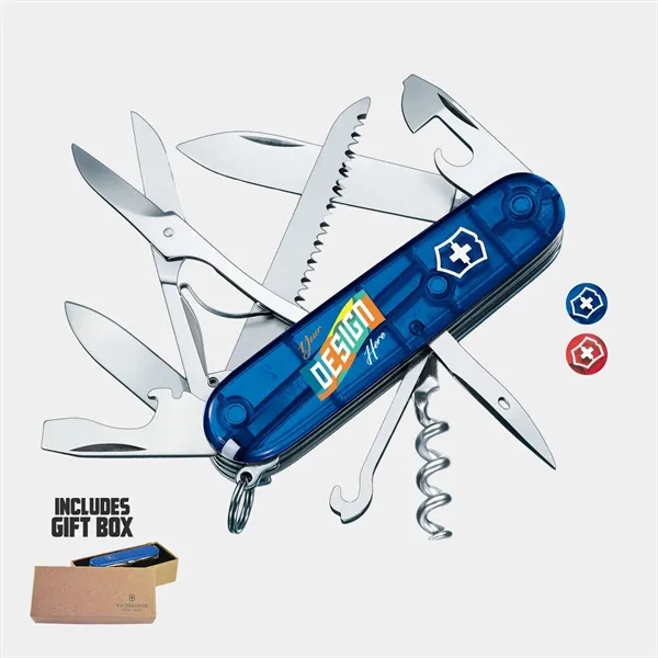 Swiss Army - Victorinox® Huntsman Translucent Pocket Knife - Swiss Army - Victorinox® Huntsman Translucent Pocket Knife - Image 0 of 5