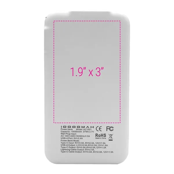 iPowerPlus 10,000mAh 5-in-1 Power Bank and PD Charger - iPowerPlus 10,000mAh 5-in-1 Power Bank and PD Charger - Image 9 of 21