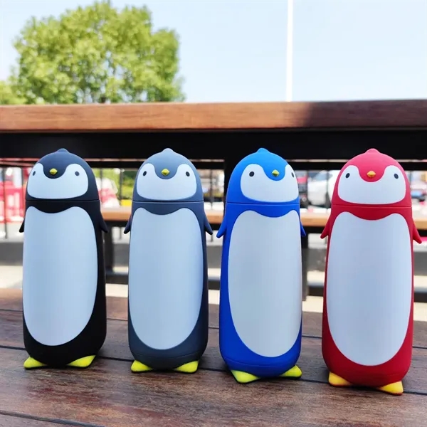 10oz Penguin Vacuum Thermos Mug Bottle - 10oz Penguin Vacuum Thermos Mug Bottle - Image 3 of 3