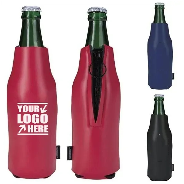 Zip-Up Bottle Cooler - Zip-Up Bottle Cooler - Image 0 of 0