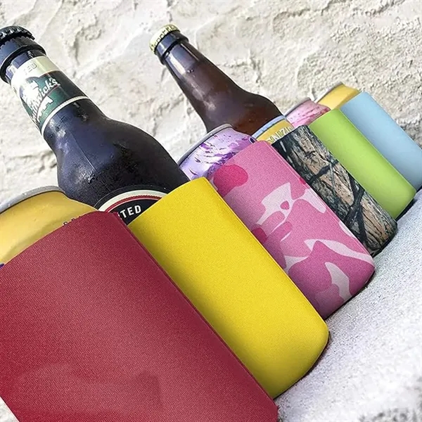 12 OZ Collapsible Foam Can Cooler - 12 OZ Collapsible Foam Can Cooler - Image 1 of 2