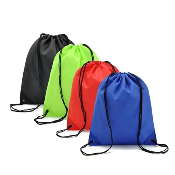 210D Polyester Drawstring Backpack - 210D Polyester Drawstring Backpack - Image 1 of 1