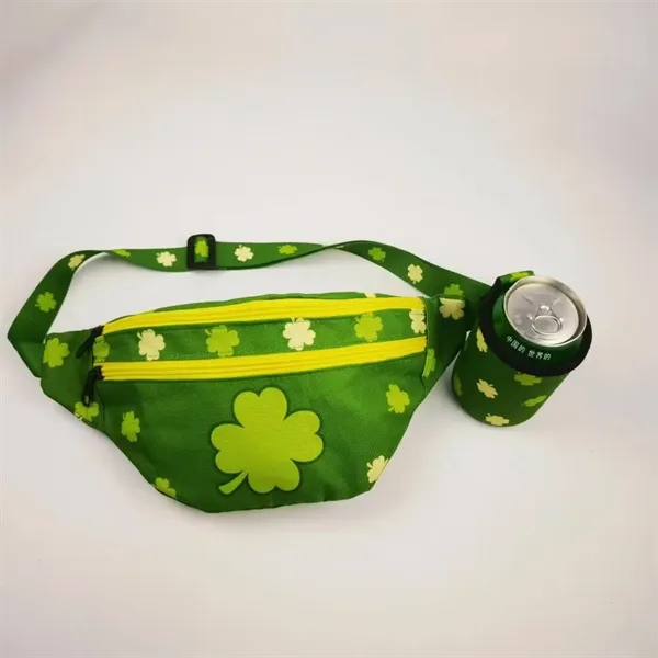 Clover Fanny Pack with Drink Holder - Clover Fanny Pack with Drink Holder - Image 6 of 6
