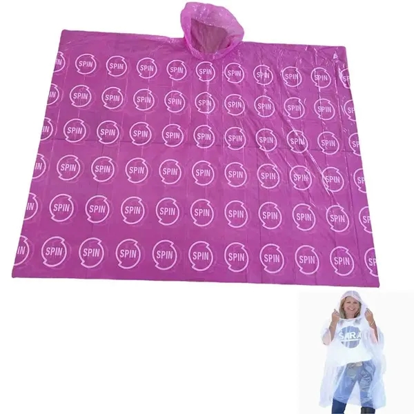 Disposable Rain Poncho - Disposable Rain Poncho - Image 0 of 3