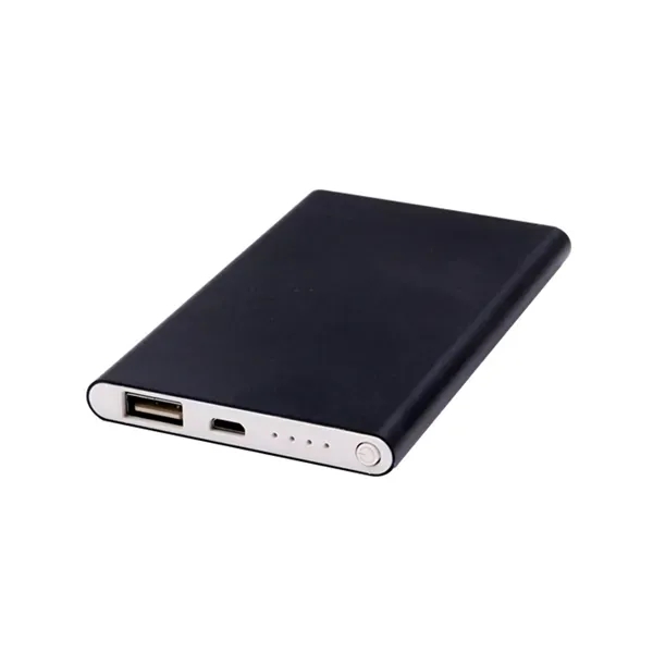 Slim Aluminum Power Bank 4000 mAh - Slim Aluminum Power Bank 4000 mAh - Image 9 of 10