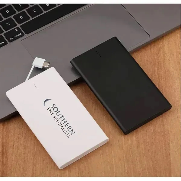 Slim Card Power Bank -2500 mAH w - Slim Card Power Bank -2500 mAH w - Image 2 of 4