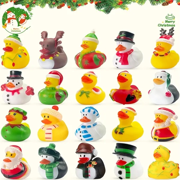 Christmas Rubber Ducks - Christmas Rubber Ducks - Image 2 of 2