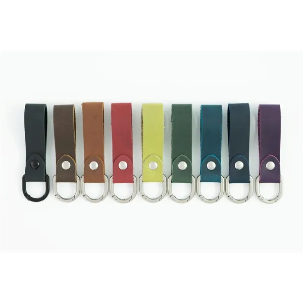 New Tile Mate with Full Grain Leather Key Fob - New Tile Mate with Full Grain Leather Key Fob - Image 3 of 3