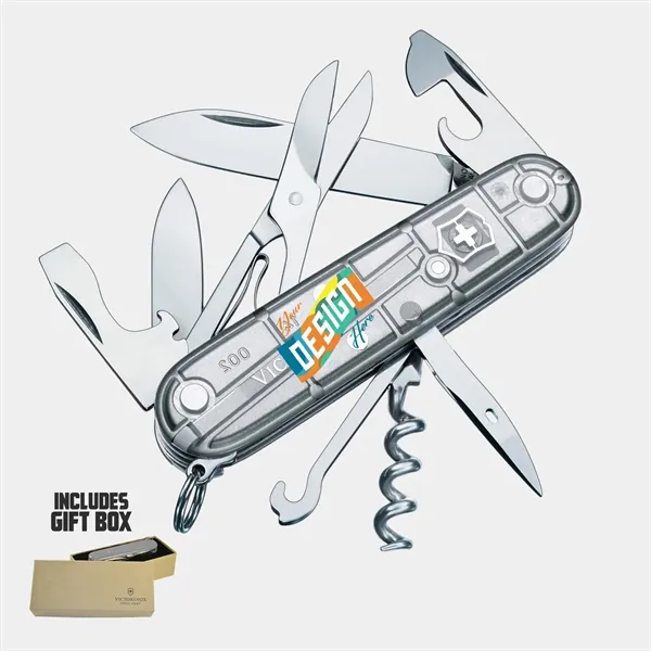 Swiss Army - Victorinox® Climber Silver Tech Pocket Knife - Swiss Army - Victorinox® Climber Silver Tech Pocket Knife - Image 0 of 3