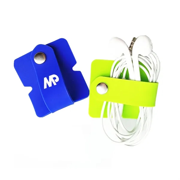 Snap Silicone Cable Organizer Cord Holder - Snap Silicone Cable Organizer Cord Holder - Image 0 of 2