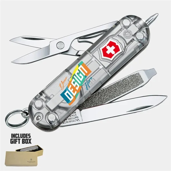 Swiss Army - Victorinox® Signature Lite Silver Pocket Knife - Swiss Army - Victorinox® Signature Lite Silver Pocket Knife - Image 0 of 2