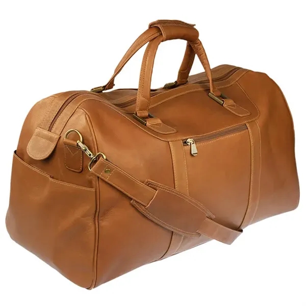 Sierra Medium Weekender Leather Duffle Bag - Sierra Medium Weekender Leather Duffle Bag - Image 2 of 4