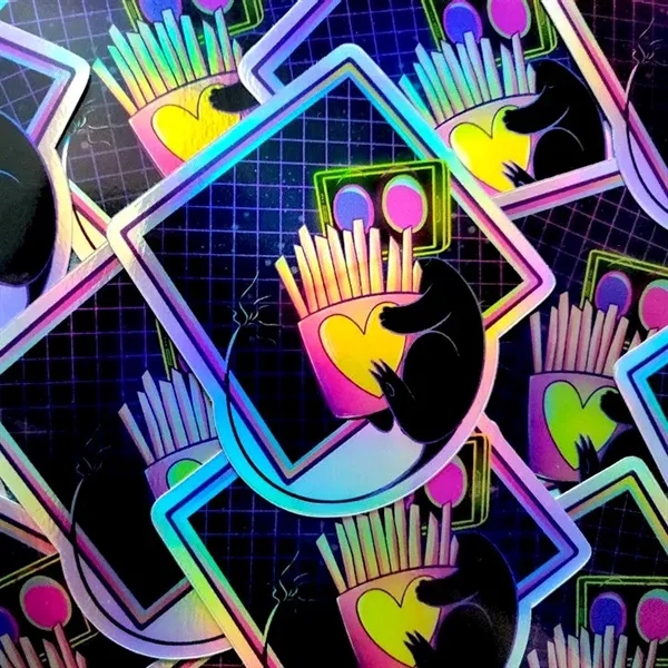 Custom Holographic Stickers - Custom Holographic Stickers - Image 1 of 2