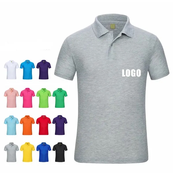 Unisex Polo Shirt With Classic Collar - Unisex Polo Shirt With Classic Collar - Image 1 of 8