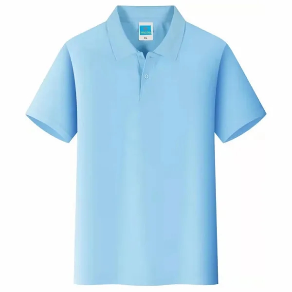 Unisex Polo Shirt With Classic Collar - Unisex Polo Shirt With Classic Collar - Image 3 of 8