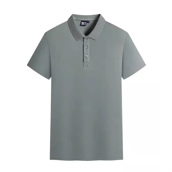 Unisex Polo Shirt With Classic Collar - Unisex Polo Shirt With Classic Collar - Image 6 of 8