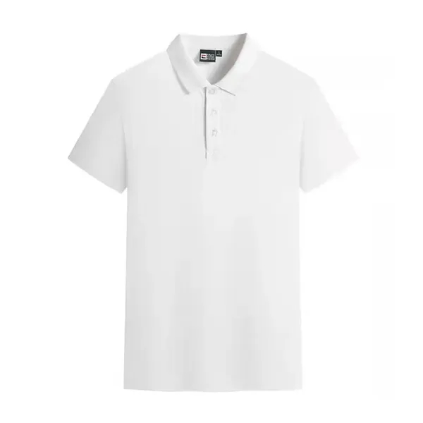 Unisex Polo Shirt With Classic Collar - Unisex Polo Shirt With Classic Collar - Image 7 of 8
