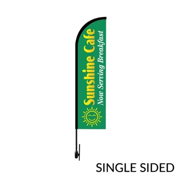 Bow Flag 12 ft. Height Carbon Fiber Kit - Single Sided