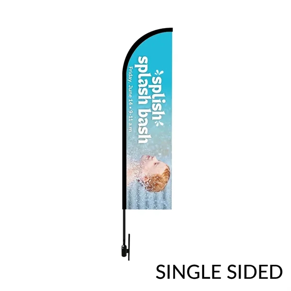 Bow Flag 9 ft. Height Carbon Fiber Kit - Single Sided