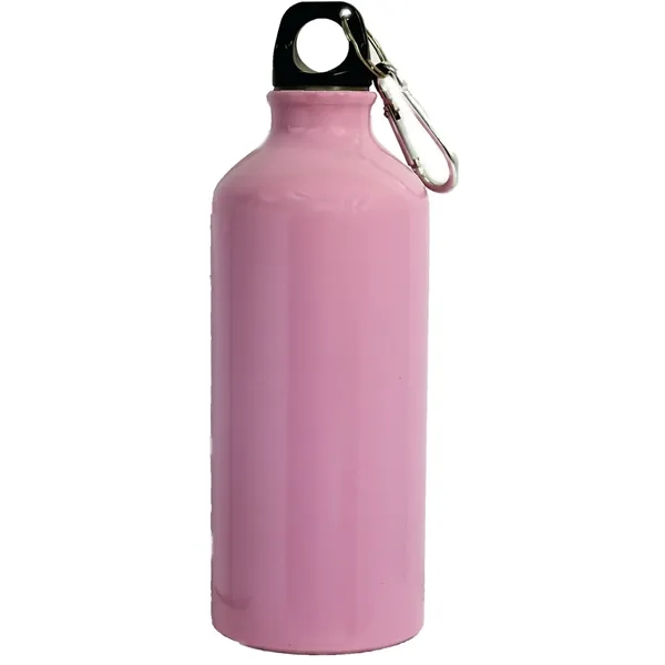 22 Oz. Aluminum Sports Water Bottle w/ Carabiner - 22 Oz. Aluminum Sports Water Bottle w/ Carabiner - Image 4 of 9