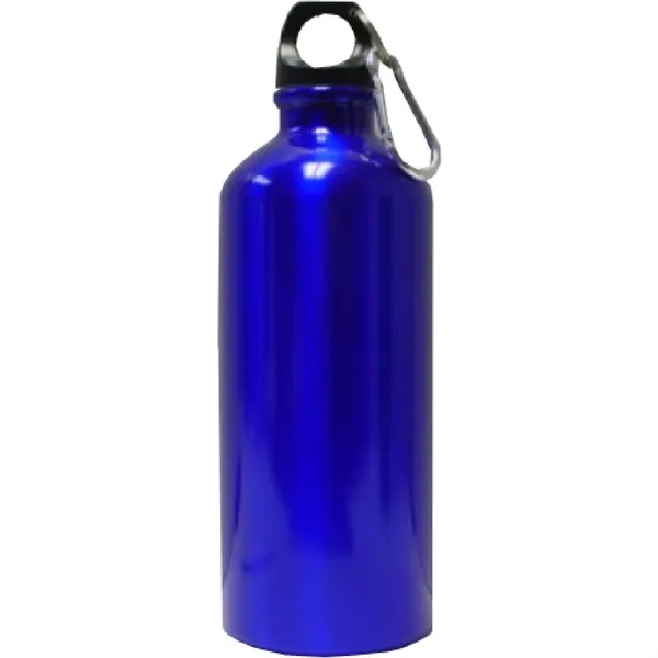 22 Oz. Aluminum Sports Water Bottle w/ Carabiner - 22 Oz. Aluminum Sports Water Bottle w/ Carabiner - Image 7 of 9