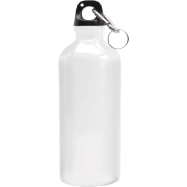 22 Oz. Aluminum Sports Water Bottle w/ Carabiner - 22 Oz. Aluminum Sports Water Bottle w/ Carabiner - Image 8 of 9