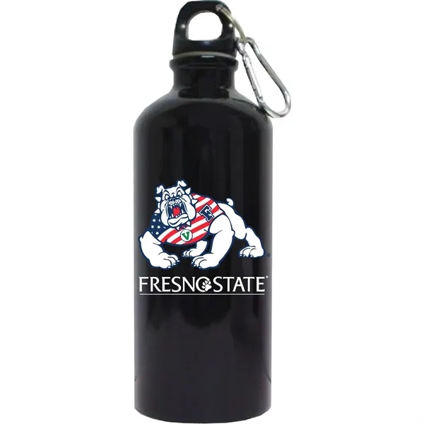 22 Oz. Aluminum Sports Water Bottle w/ Carabiner - 22 Oz. Aluminum Sports Water Bottle w/ Carabiner - Image 9 of 9