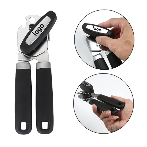 3-in-1 Multifunction Stainless Steel Can Bottle Jar Opener - 3-in-1 Multifunction Stainless Steel Can Bottle Jar Opener - Image 0 of 5