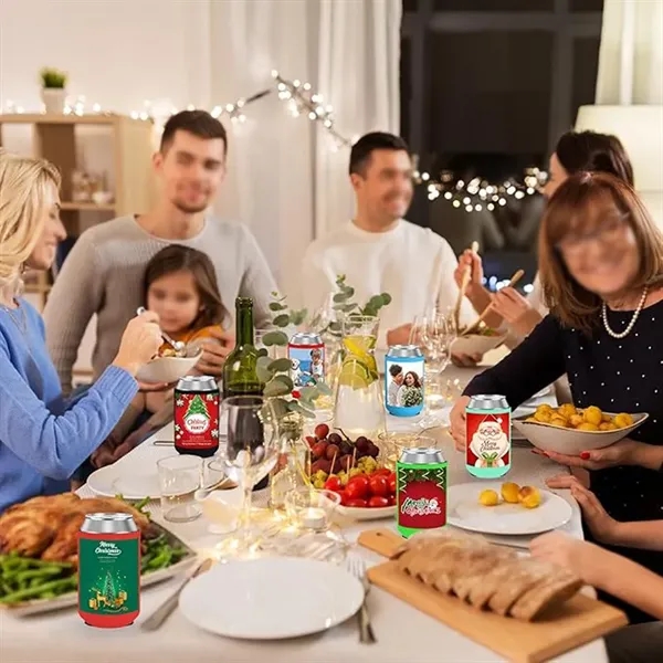 12oz Custom Full Color Soda Can Beer Bottle Cooler Sleeve - 12oz Custom Full Color Soda Can Beer Bottle Cooler Sleeve - Image 4 of 5