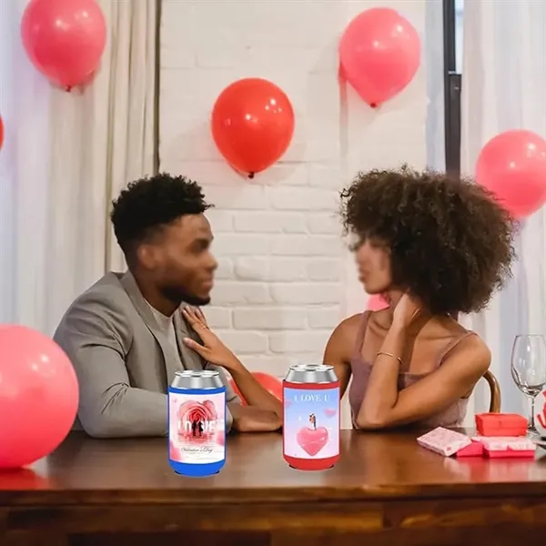 12oz Custom Full Color Soda Can Beer Bottle Cooler Sleeve - 12oz Custom Full Color Soda Can Beer Bottle Cooler Sleeve - Image 5 of 5