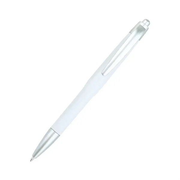 Plastic Rubber Coated Click Hotel Pen - Plastic Rubber Coated Click Hotel Pen - Image 3 of 7
