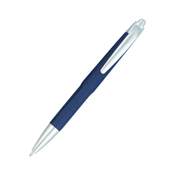 Plastic Rubber Coated Click Hotel Pen - Plastic Rubber Coated Click Hotel Pen - Image 5 of 7