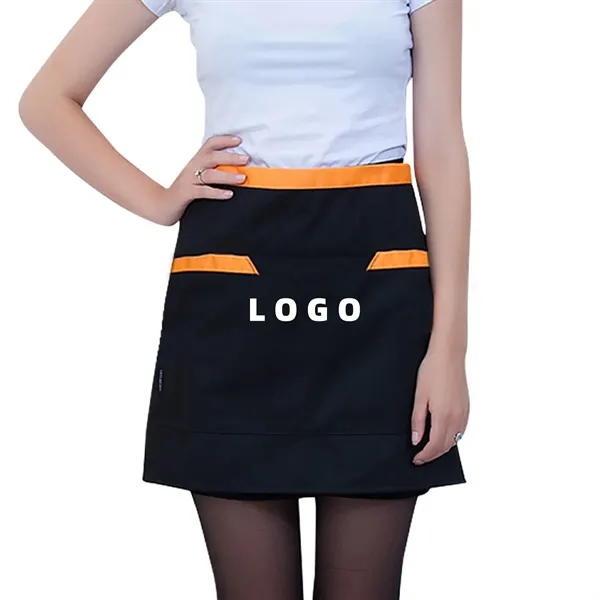 Unisex Waist Canvas Apron - Unisex Waist Canvas Apron - Image 0 of 6