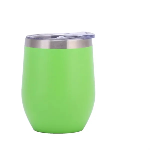 12oz Stainless Steels Eggshell Coffee Cup - 12oz Stainless Steels Eggshell Coffee Cup - Image 5 of 18