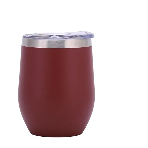 12oz Stainless Steels Eggshell Coffee Cup - 12oz Stainless Steels Eggshell Coffee Cup - Image 6 of 18