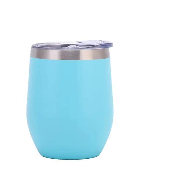 12oz Stainless Steels Eggshell Coffee Cup - 12oz Stainless Steels Eggshell Coffee Cup - Image 10 of 18