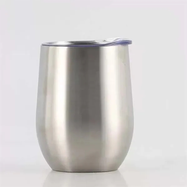 12oz Stainless Steels Eggshell Coffee Cup - 12oz Stainless Steels Eggshell Coffee Cup - Image 12 of 18