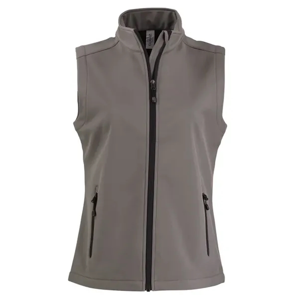 Clique Tempo Stretch Full Zip Womens Softshell Vest - Clique Tempo Stretch Full Zip Womens Softshell Vest - Image 3 of 9