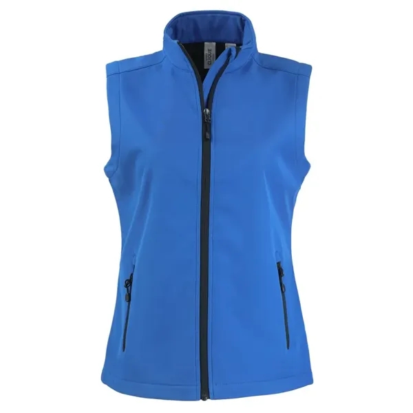 Clique Tempo Eco Stretch Full Zip Womens Softshell Vest - Clique Tempo Eco Stretch Full Zip Womens Softshell Vest - Image 4 of 9