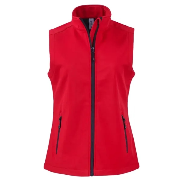 Clique Tempo Eco Stretch Full Zip Womens Softshell Vest - Clique Tempo Eco Stretch Full Zip Womens Softshell Vest - Image 5 of 9