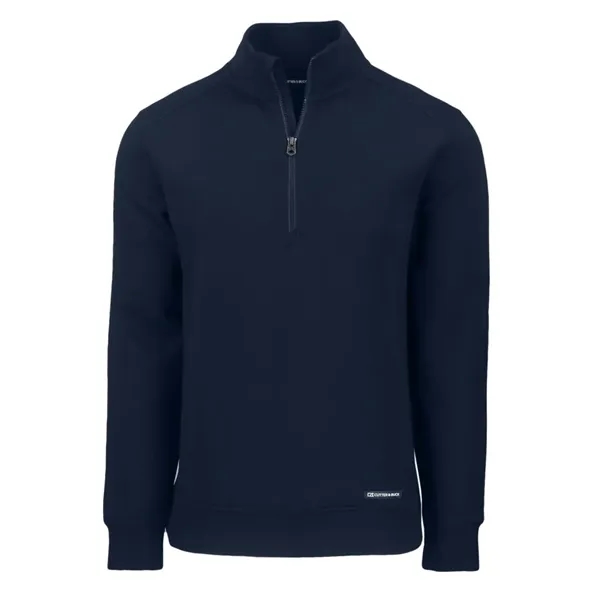 Cutter & Buck Roam Recycled Buttery-Soft Knit Mens Quarte...