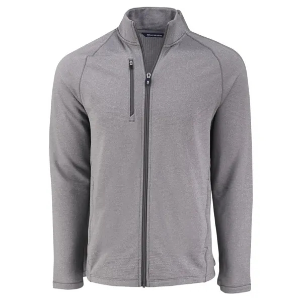 Cutter & Buck Peshastin Fleece Recycled Mens Full Zip Jacket - Cutter & Buck Peshastin Fleece Recycled Mens Full Zip Jacket - Image 2 of 5