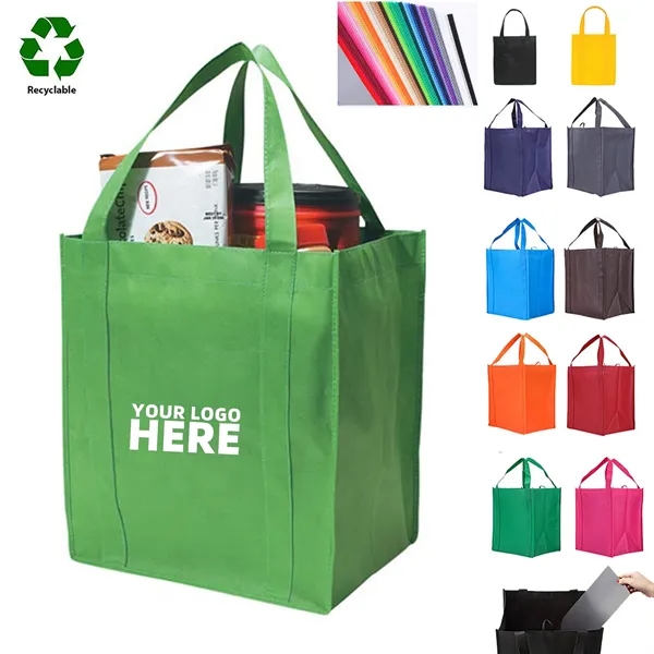 Reusable Non-Woven Grocery Tote Bag