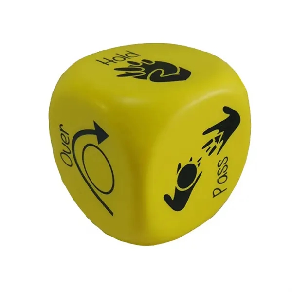 Custom Stress Relief Foam Dice Cube Ball